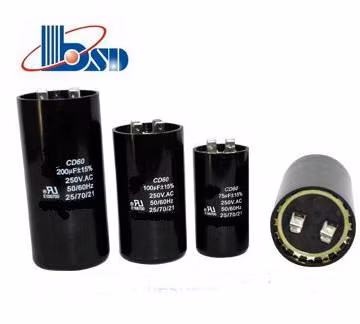 Condensador de arranque de motor tipo EE. UU. con certificado UL