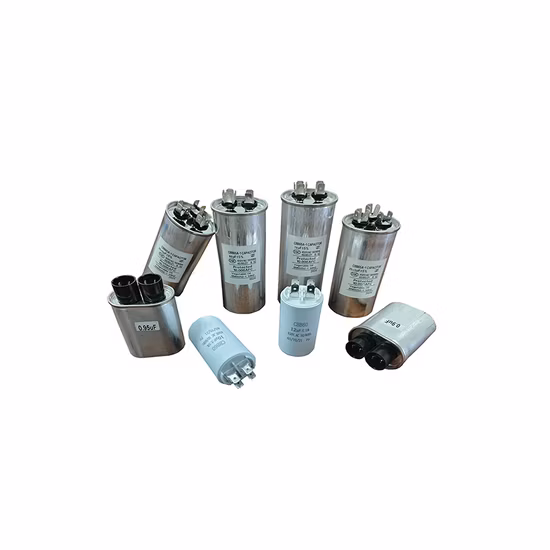 Condensador de aluminio de funcionamiento de polipropileno Cbb65 adecuado para aire acondicionado