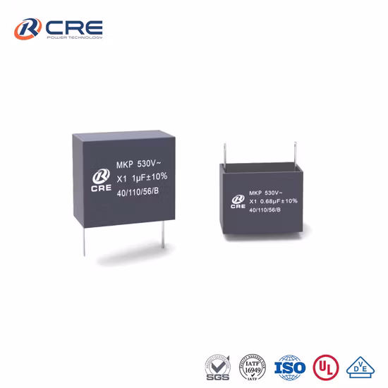 Condensadores X1 de seguridad de película de polipropileno para cena de interferencia